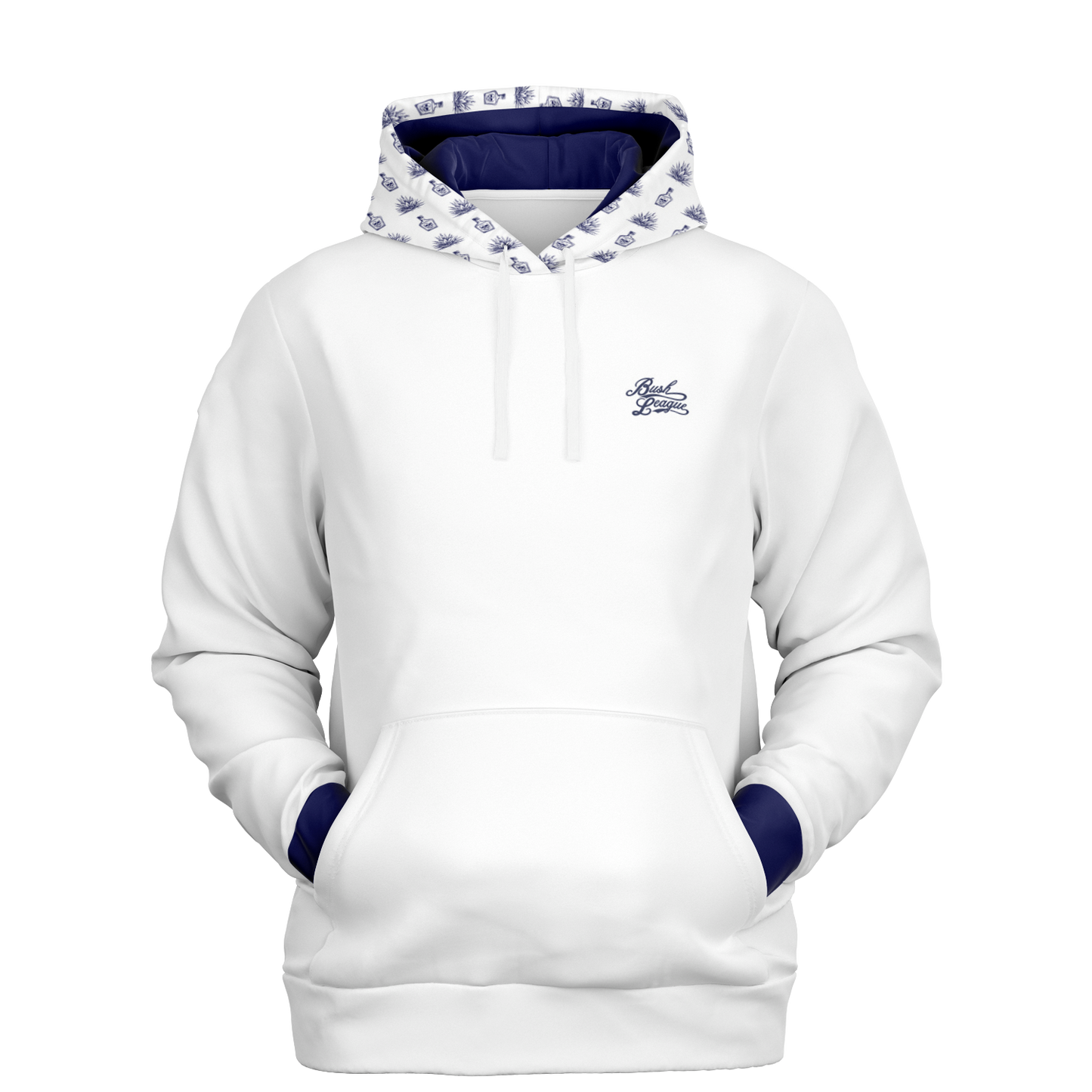 Tequila Hoodie - White / Blue
