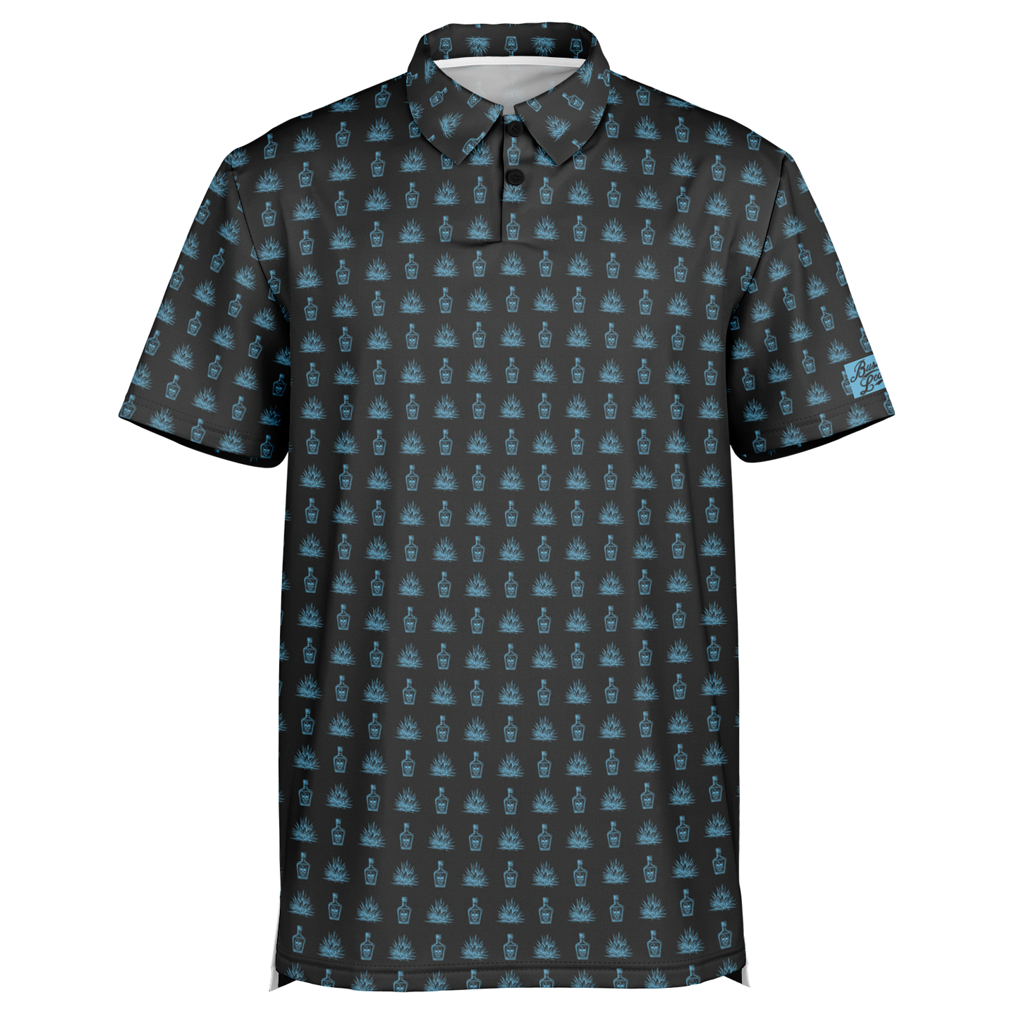 Tequila Golf Polo - Charcoal