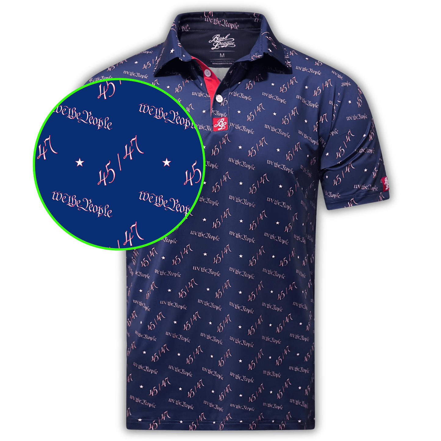 45/47 We The People Golf Polo