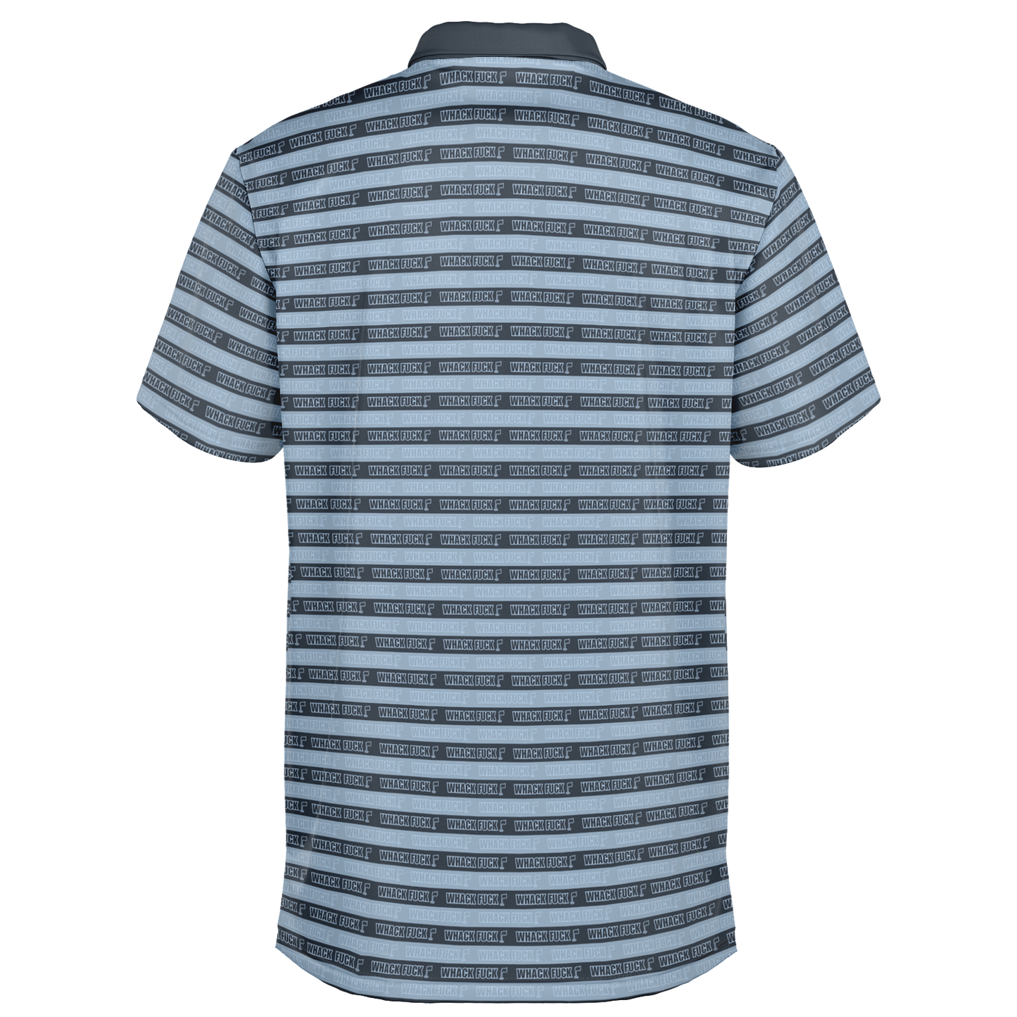 Whack Fuck Golf Polo - Blue