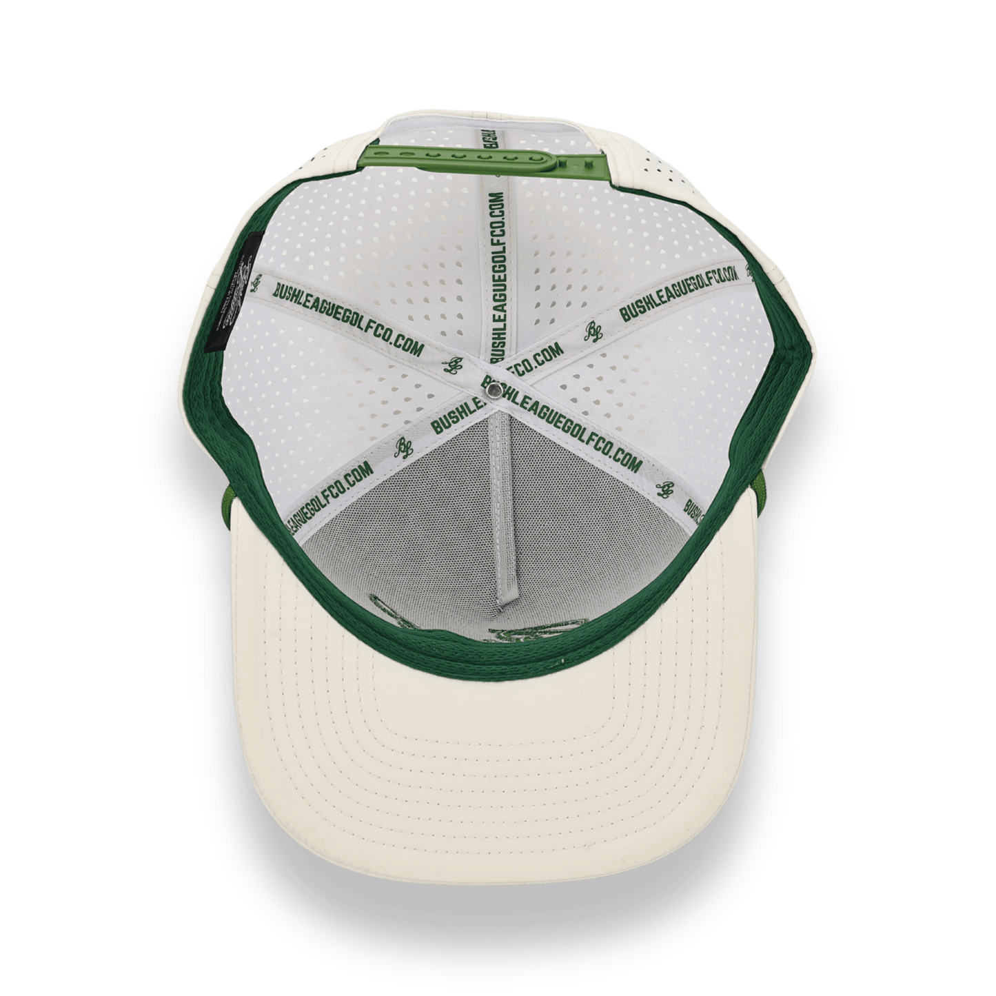 Bush Flat Bill Hat - White / Green