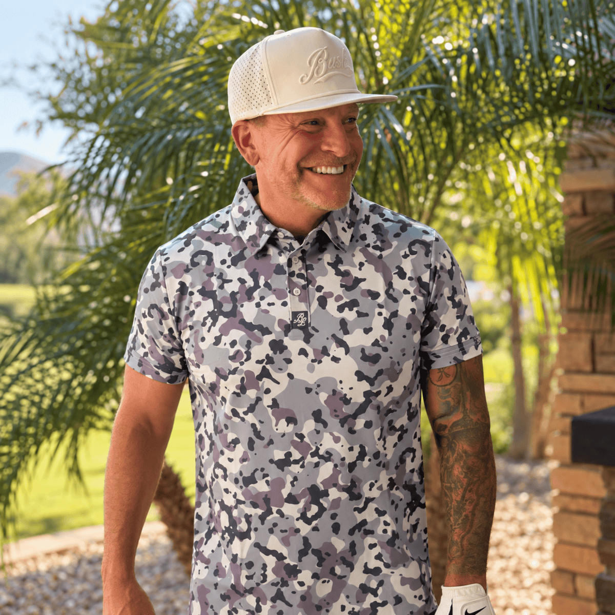*NEW* Dusk Camo Golf Polo