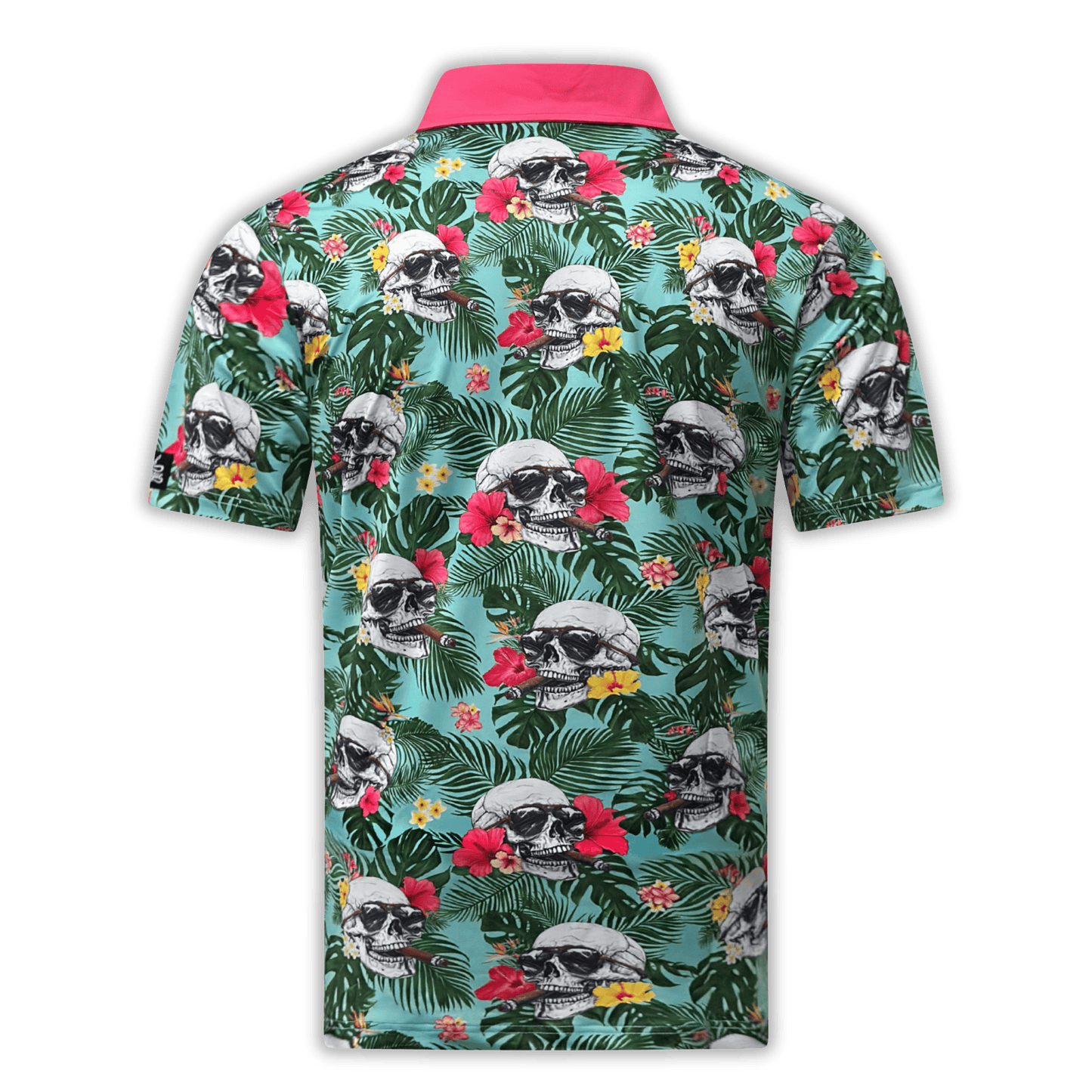 Smokin Skulls Golf Polo