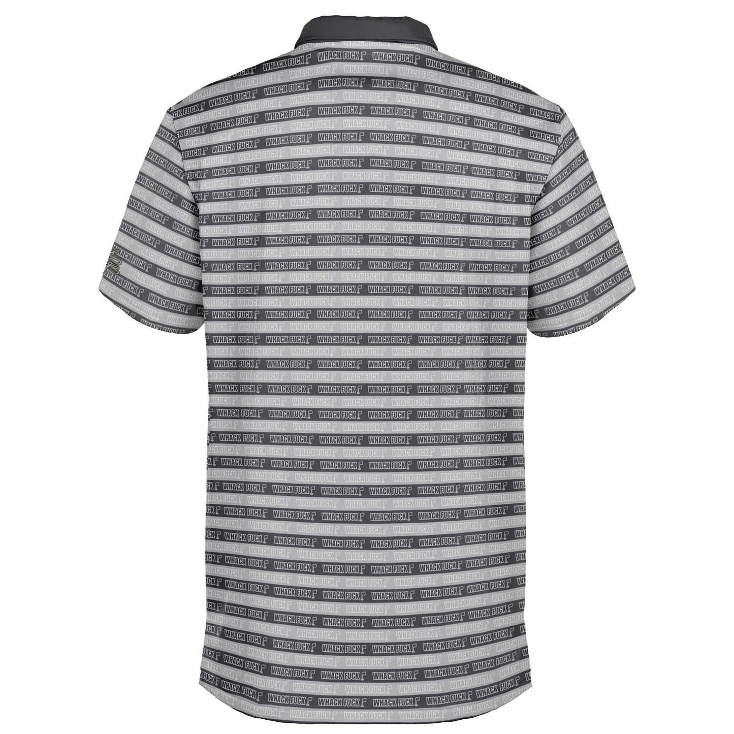 Whack Fuck Golf Polo - Grey