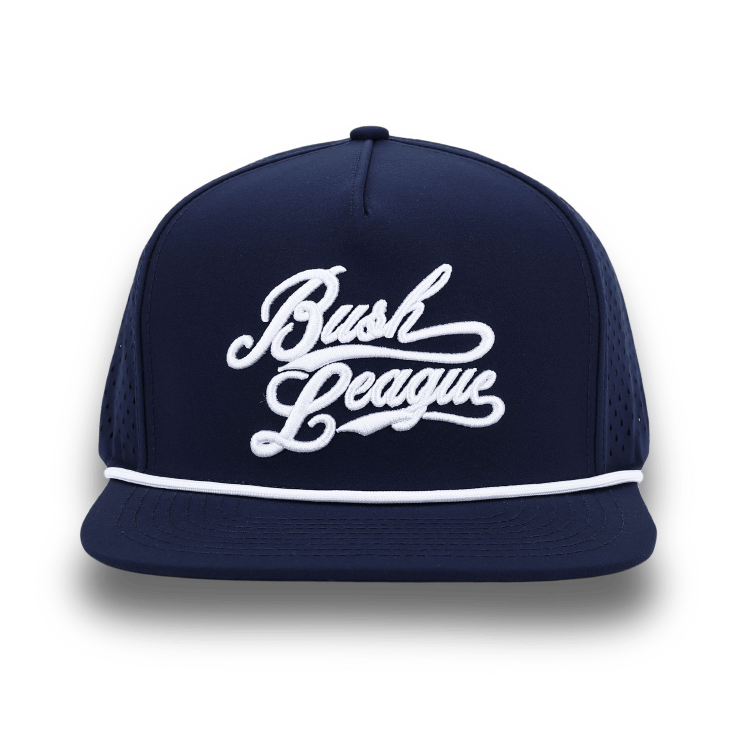 Bush League Flat Bill - Blue / White