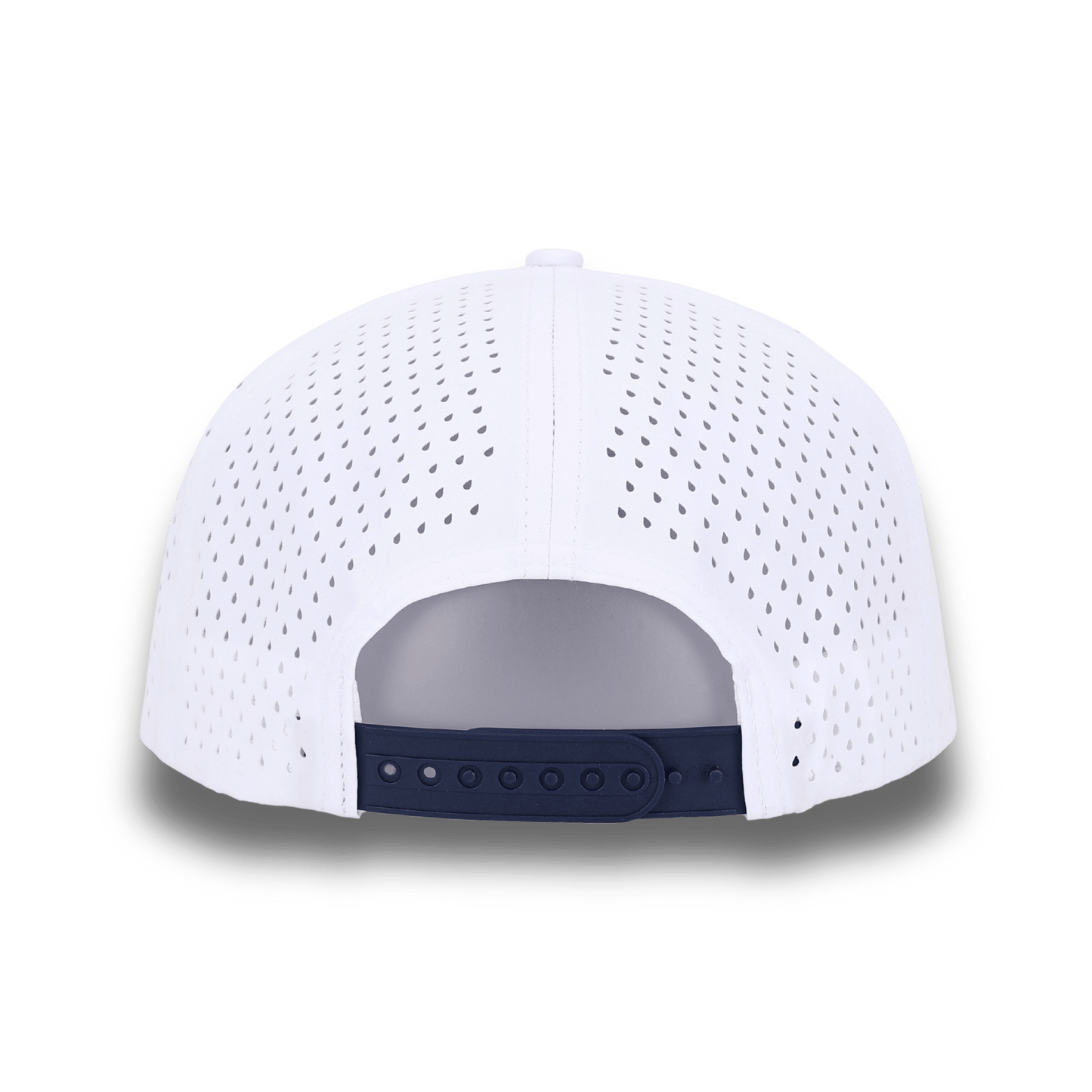 Bush League Flat Bill - White / Blue
