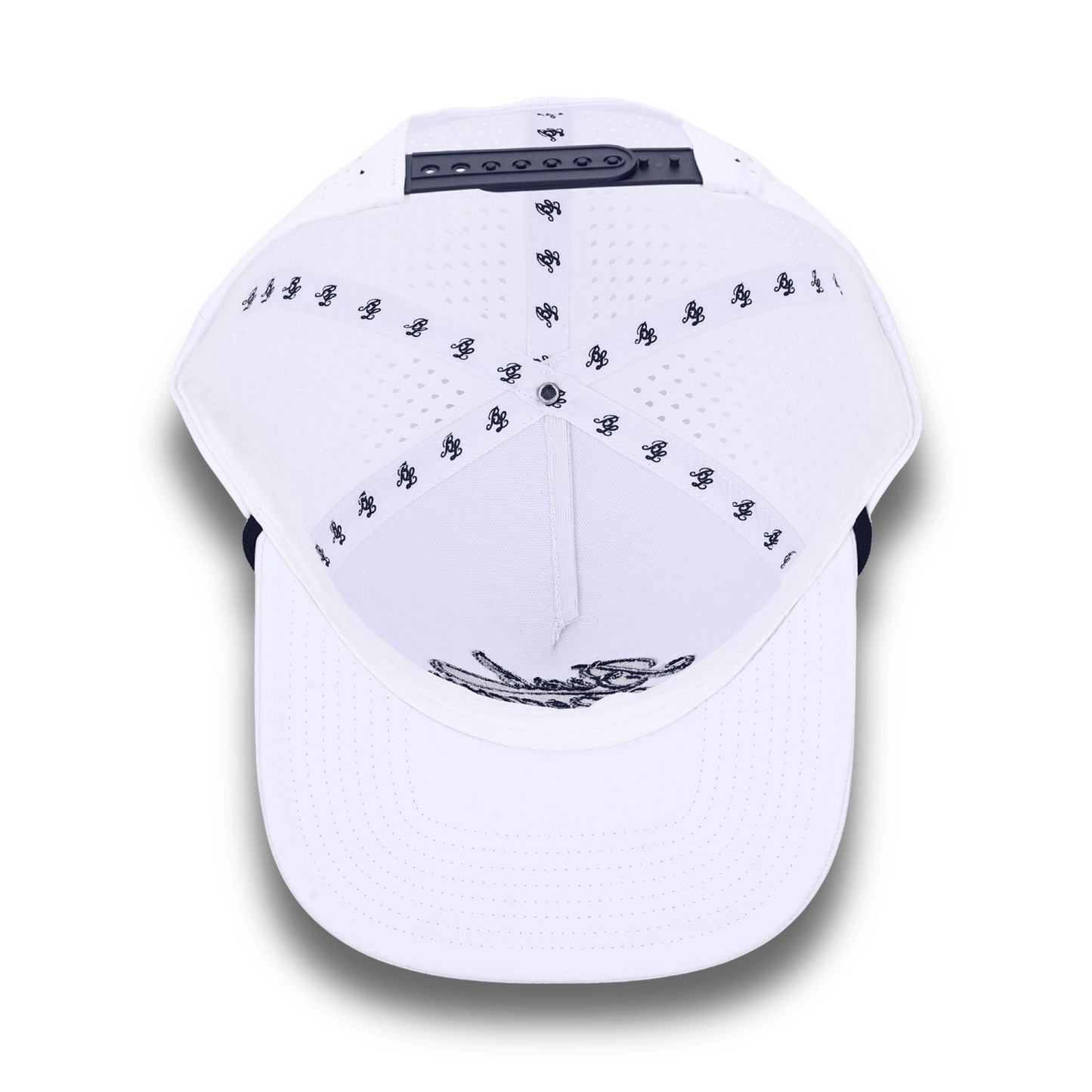 Bush League Flat Bill - White / Blue