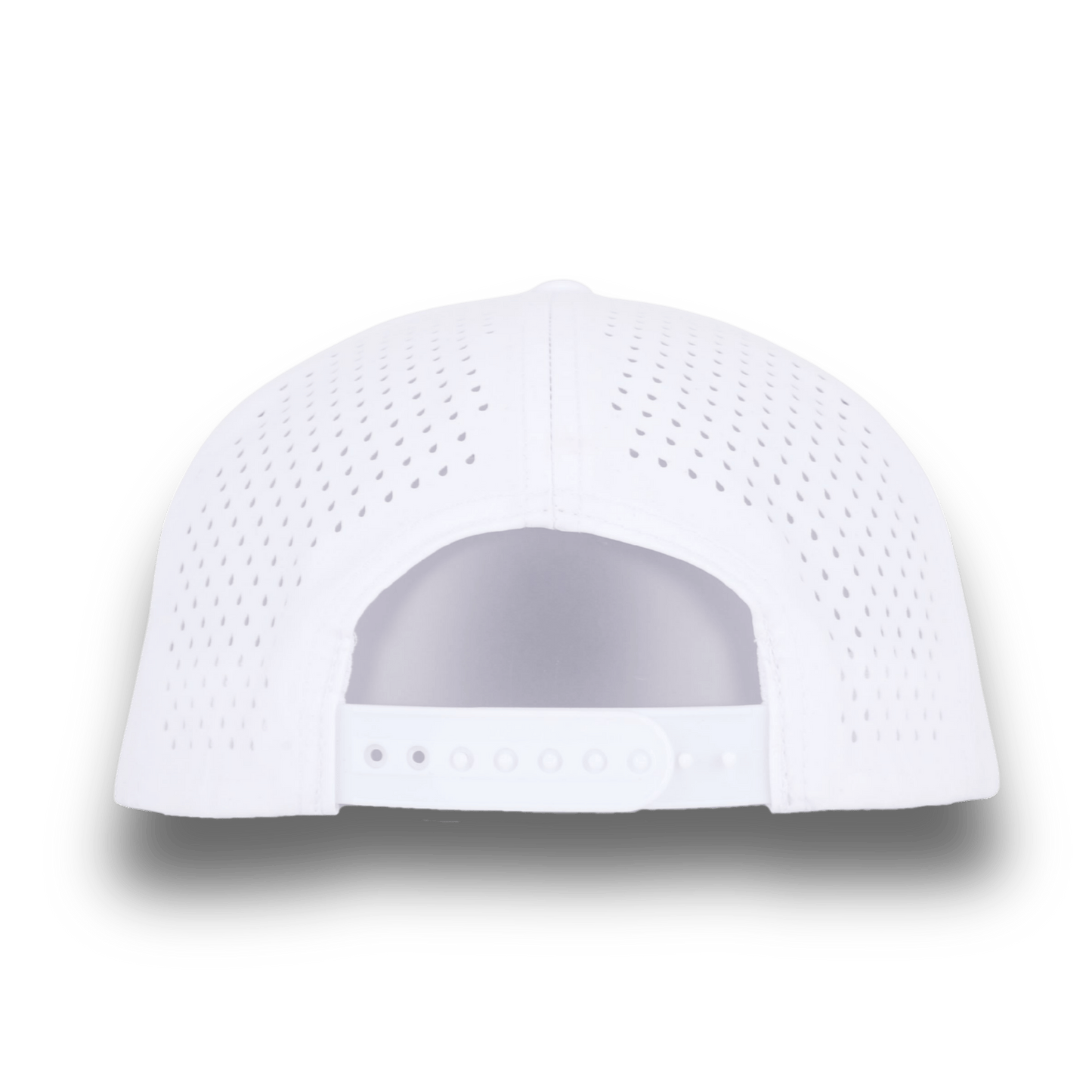 Bush League Flat Bill - White / Black