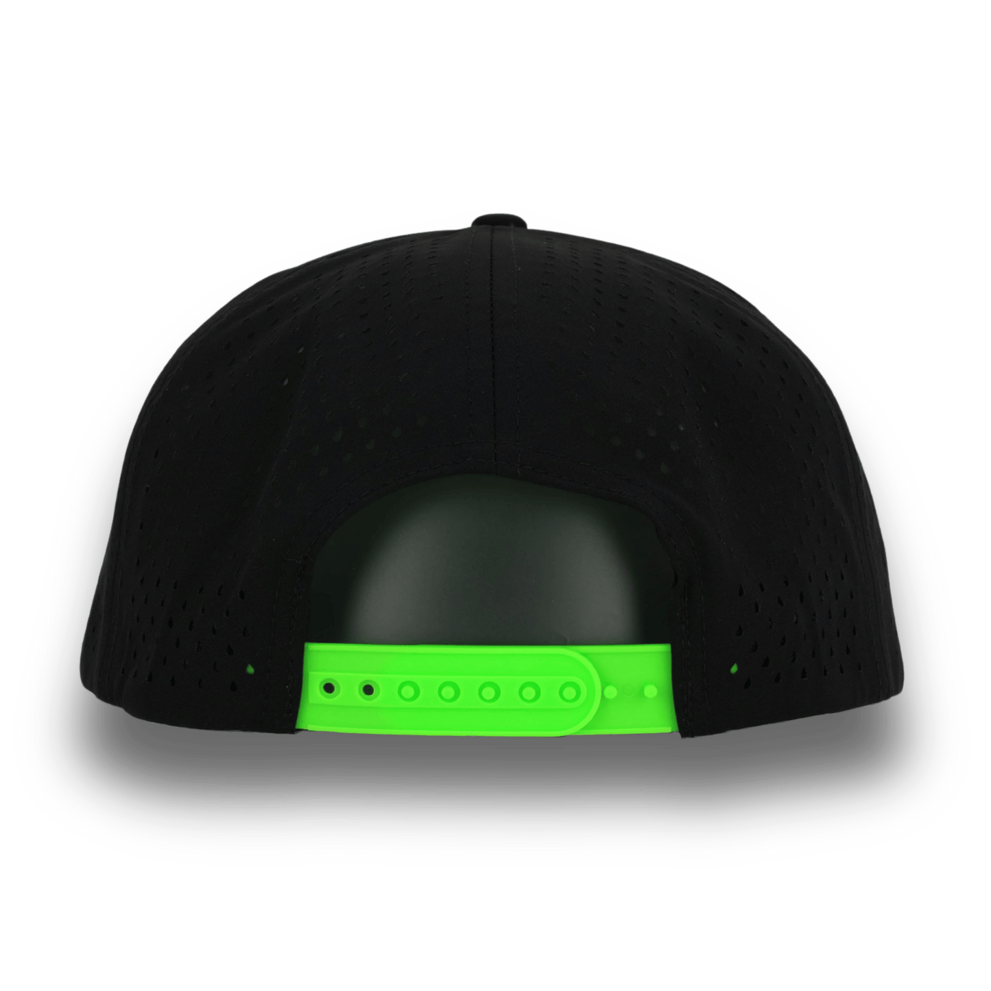 Bush League Flat Bill - Black / Neon
