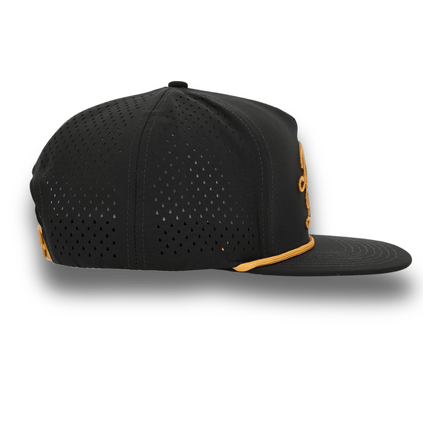Bush League Flat Bill - Black / Copper