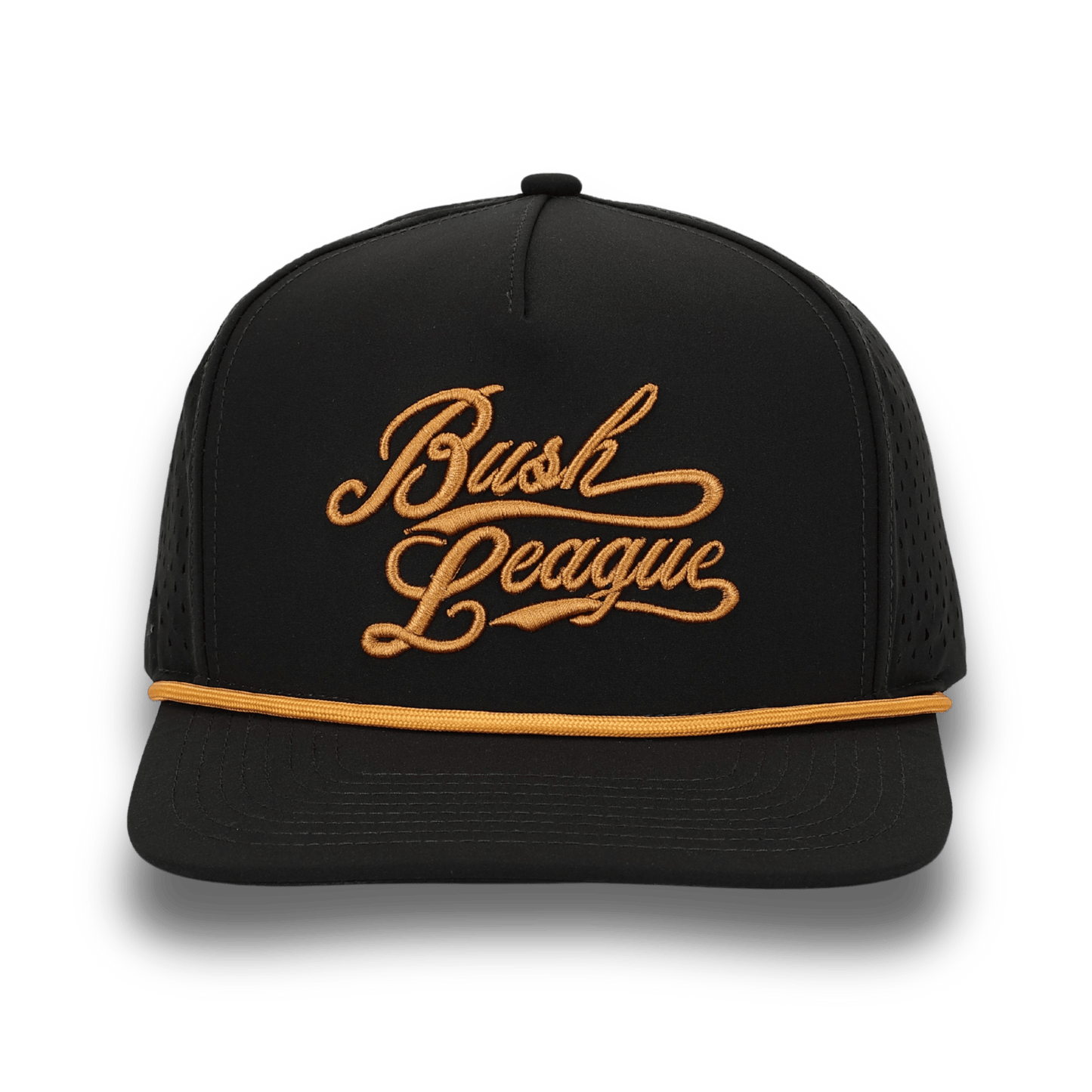 Bush League Flat Bill - Black / Copper