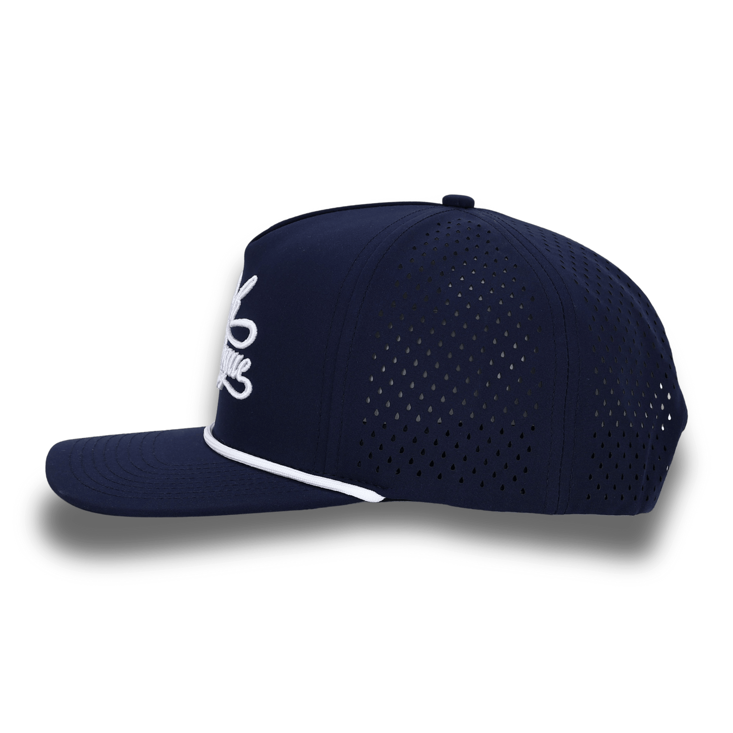 Bush League Flat Bill - Blue / White