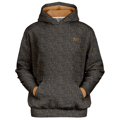 The Desert Oversized Hoodie - Grey / Copper