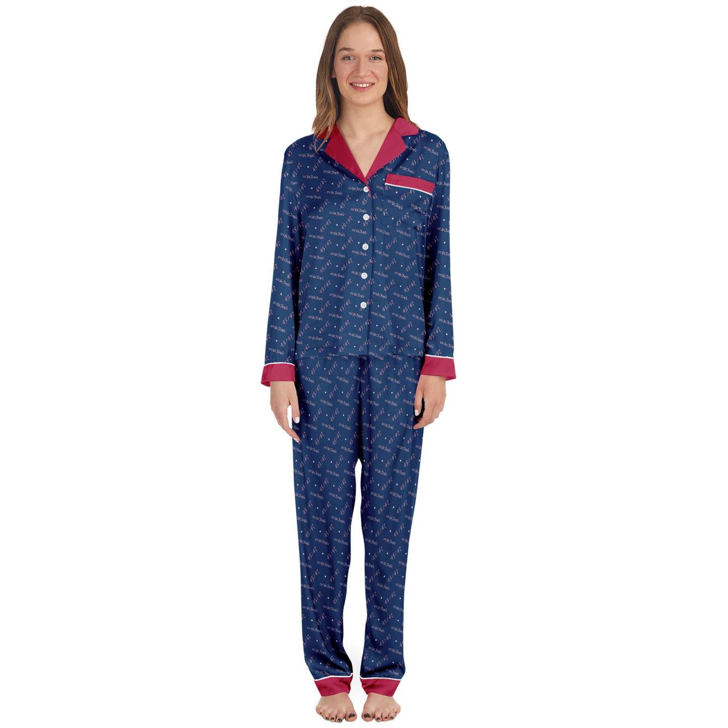 45/47 We The People Women's Satin Pajamas