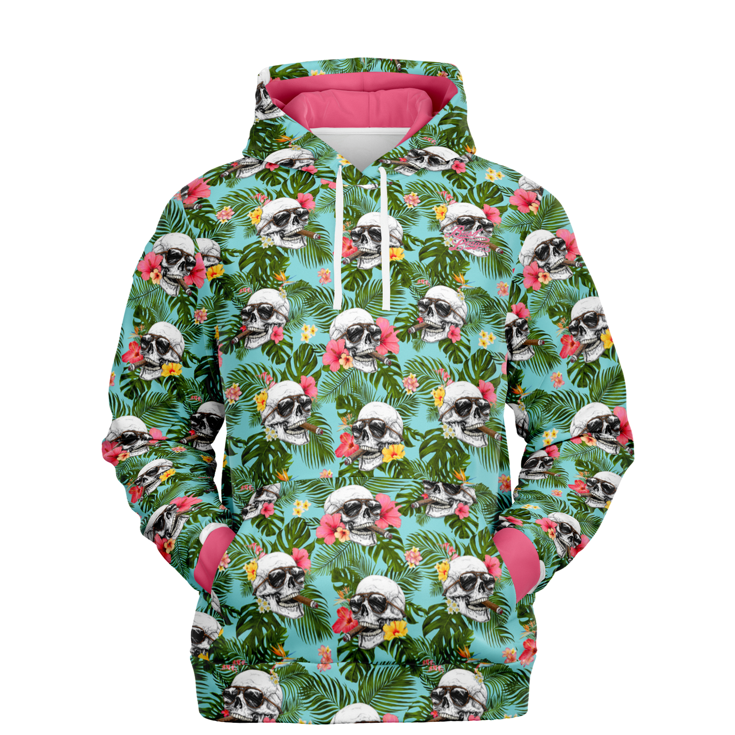 Smokin Skulls Athletic Hoodie