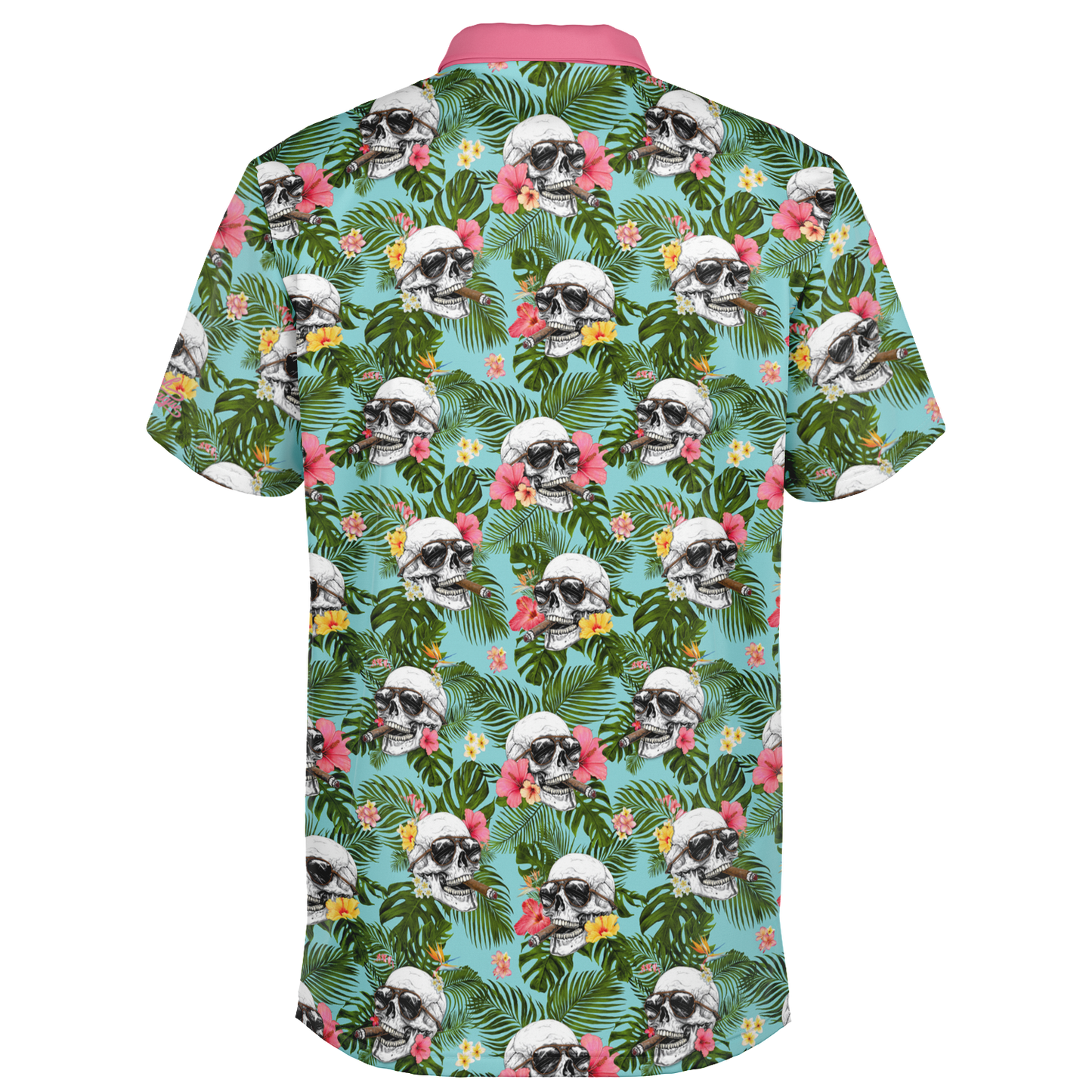 Smokin Skulls Golf Polo