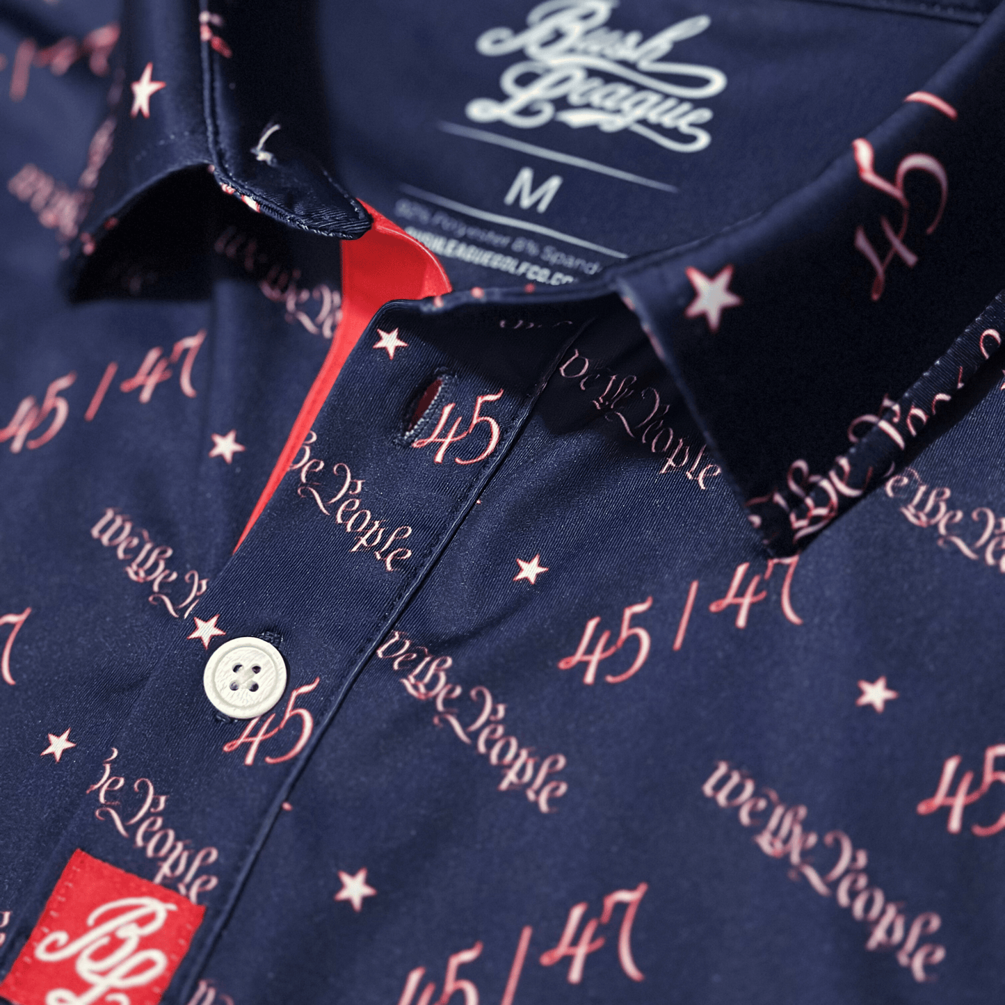 45/47 We The People Golf Polo