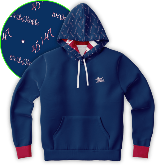 We The People Hoodie - Blue