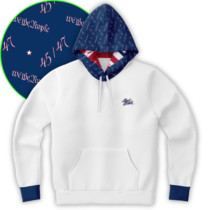 We The People Hoodie - White