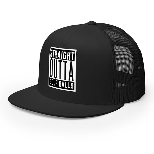 Straight Outta Golf Balls Trucker Cap