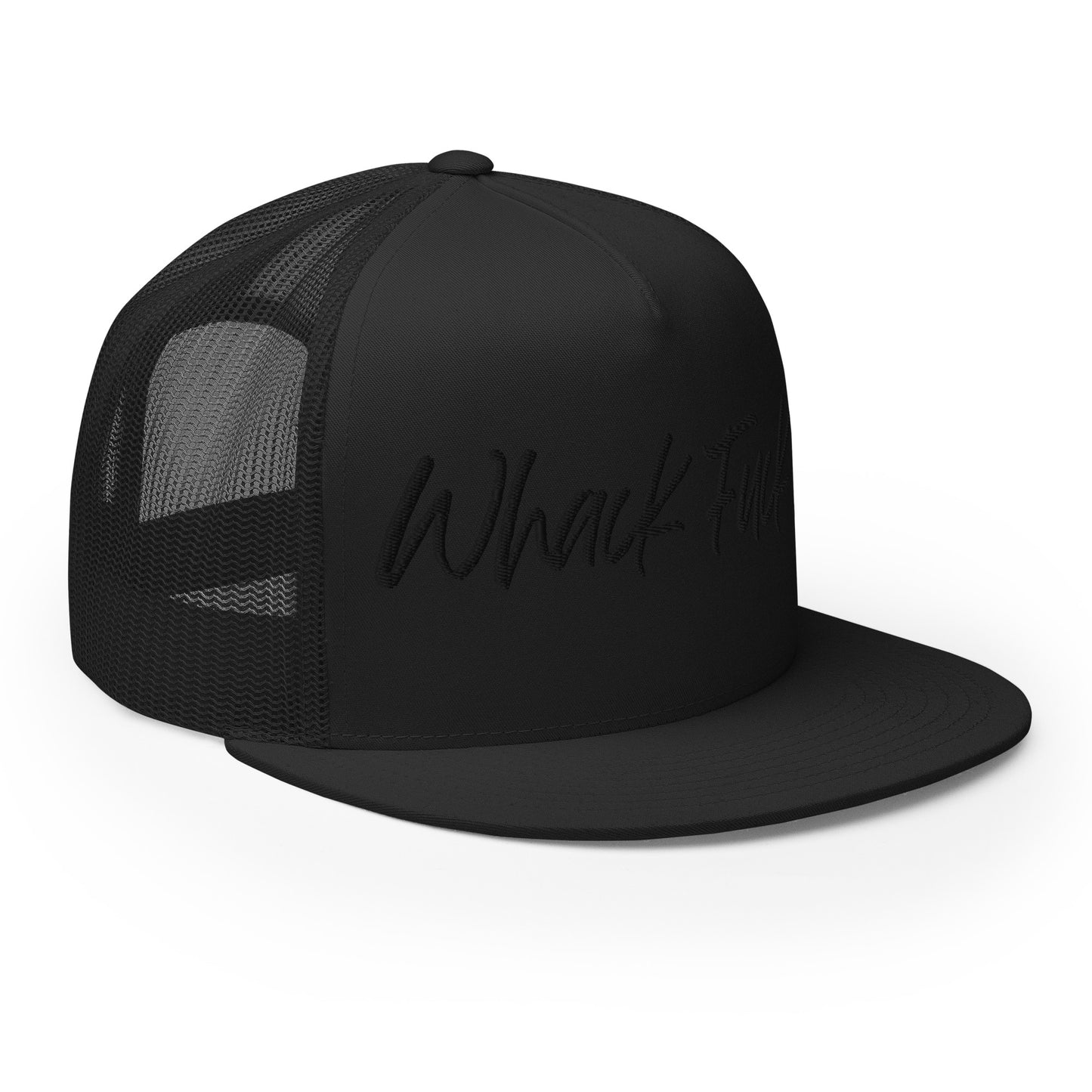 Whack Fuck Trucker Cap Black