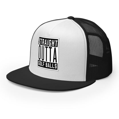 Straight Outta Golf Balls Trucker Cap