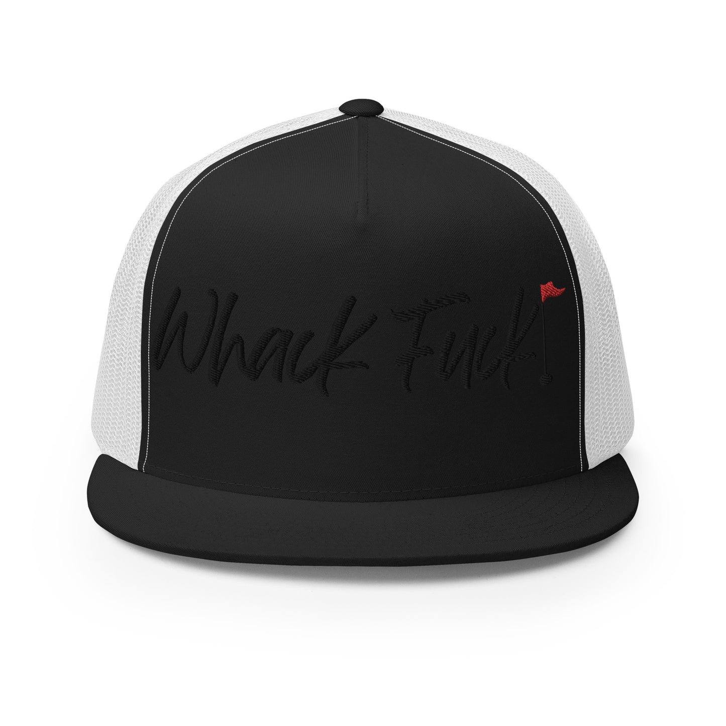 Whack Fuck Trucker Cap Black