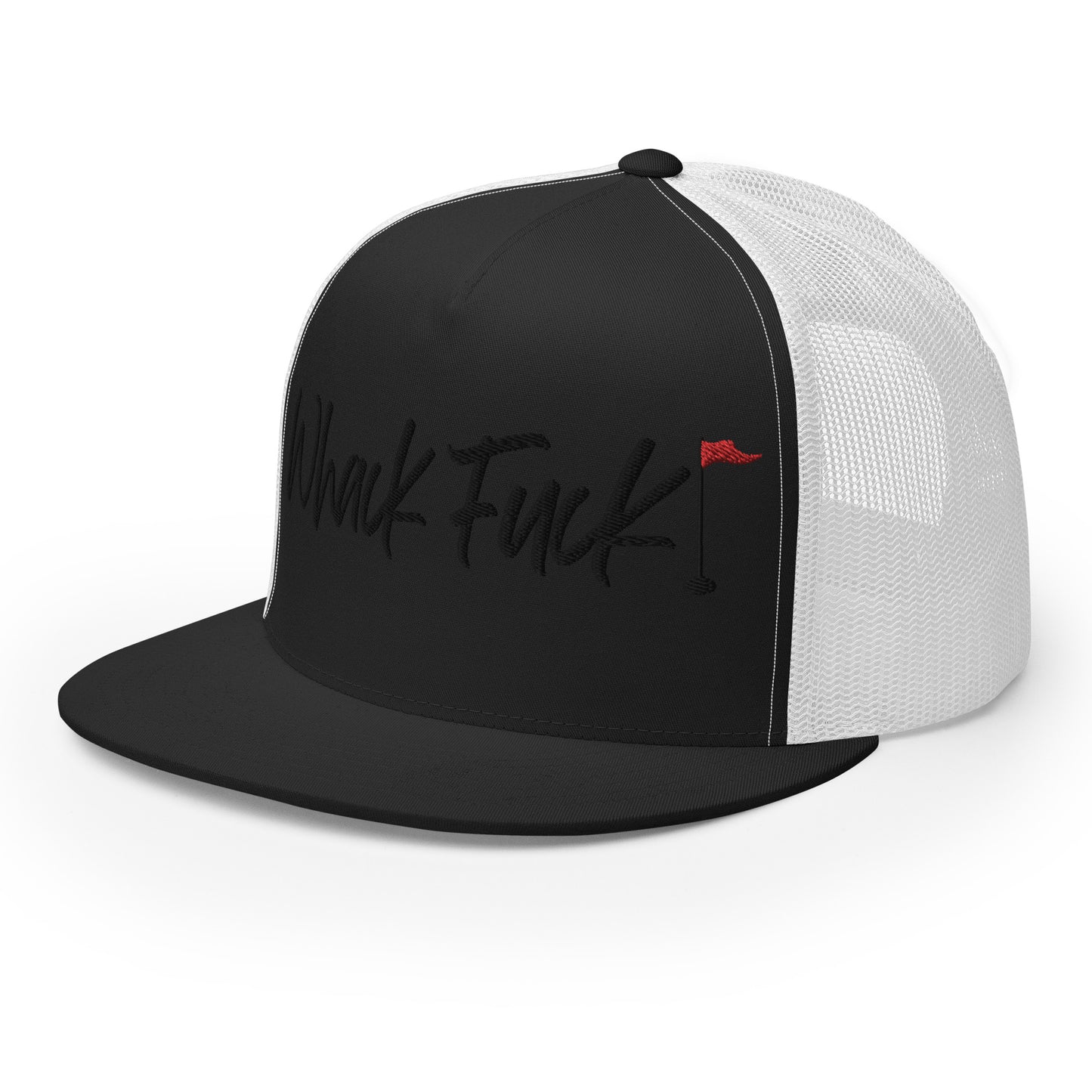 Whack Fuck Trucker Cap Black