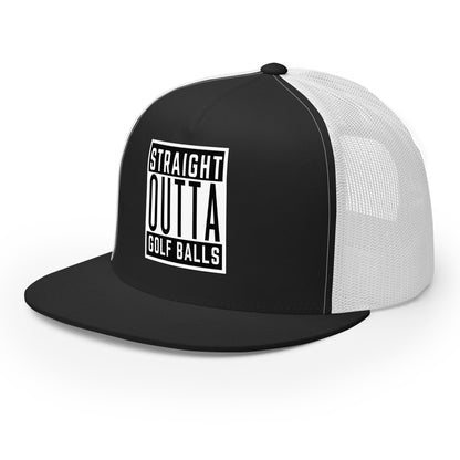 Straight Outta Golf Balls Trucker Cap