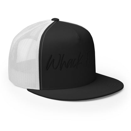 Whack Fuck Trucker Cap Black