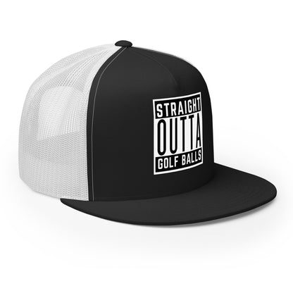 Straight Outta Golf Balls Trucker Cap