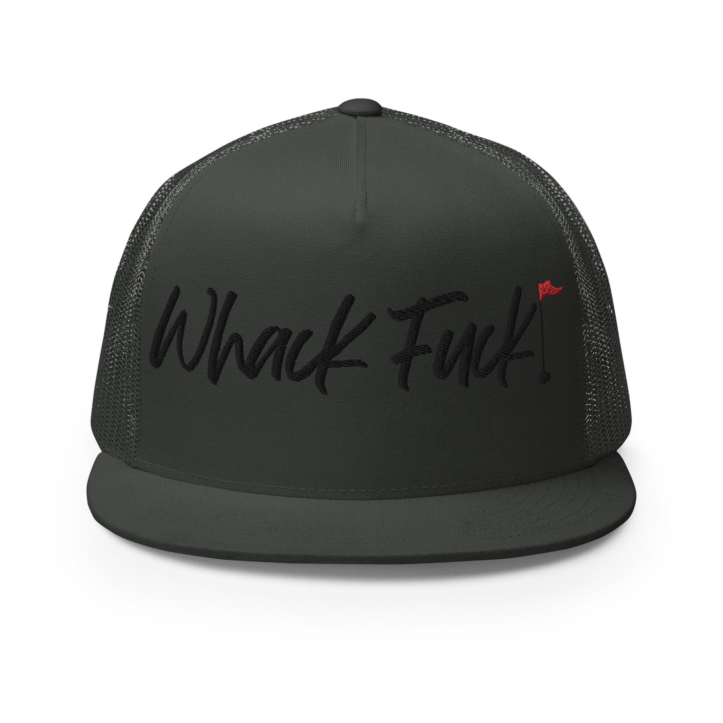 Whack Fuck Trucker Cap Black