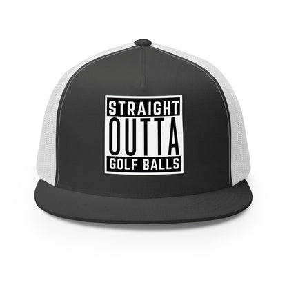 Straight Outta Golf Balls Trucker Cap