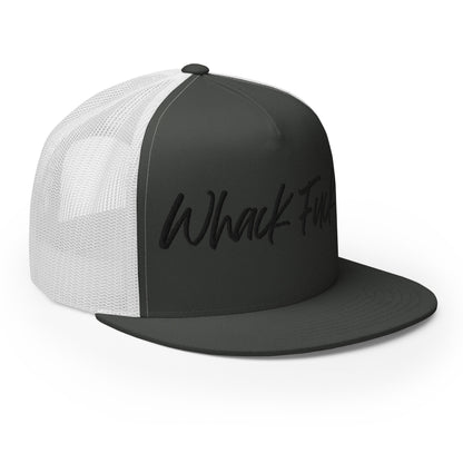 Whack Fuck Trucker Cap Black