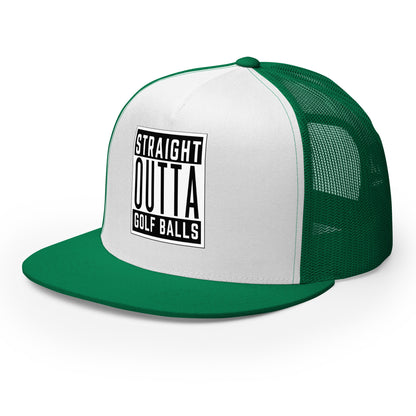 Straight Outta Golf Balls Trucker Cap