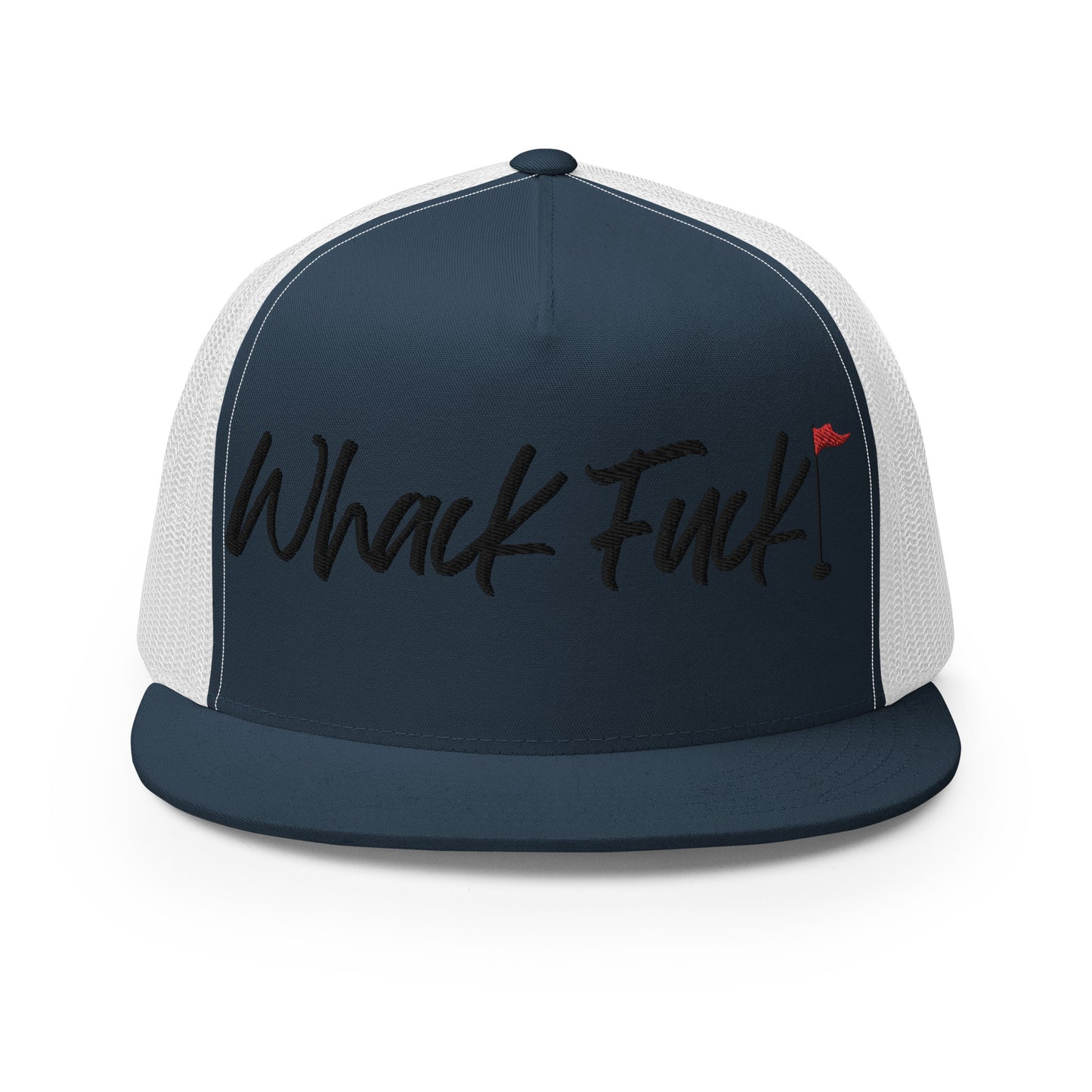 Whack Fuck Trucker Cap Black