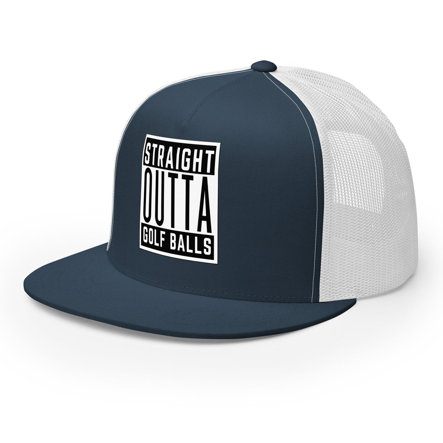 Straight Outta Golf Balls Trucker Cap