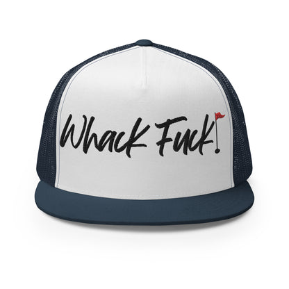 Whack Fuck Trucker Cap Black