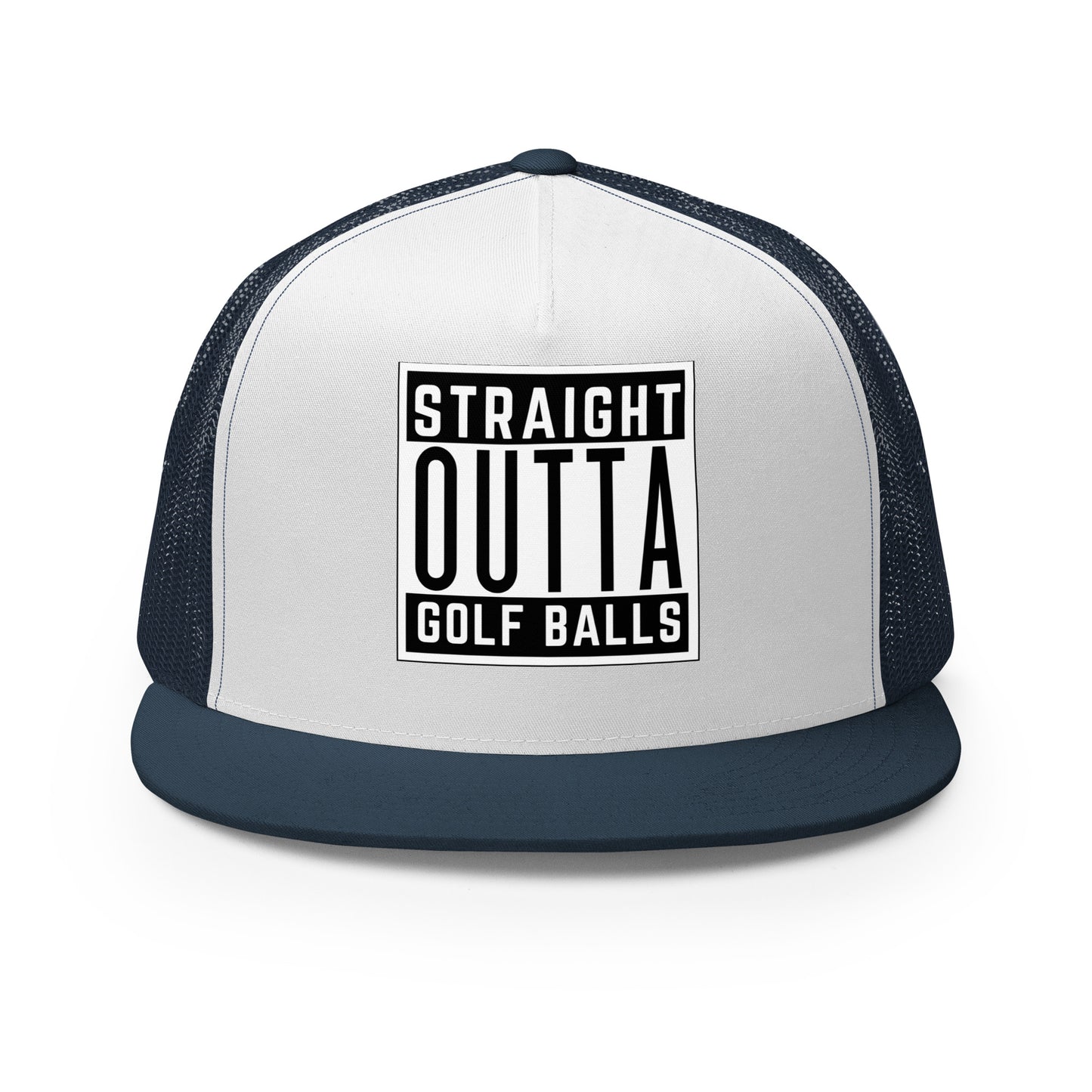 Straight Outta Golf Balls Trucker Cap