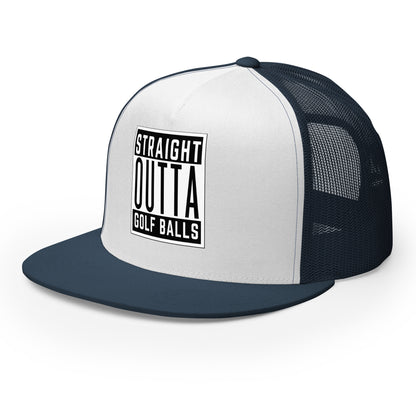 Straight Outta Golf Balls Trucker Cap