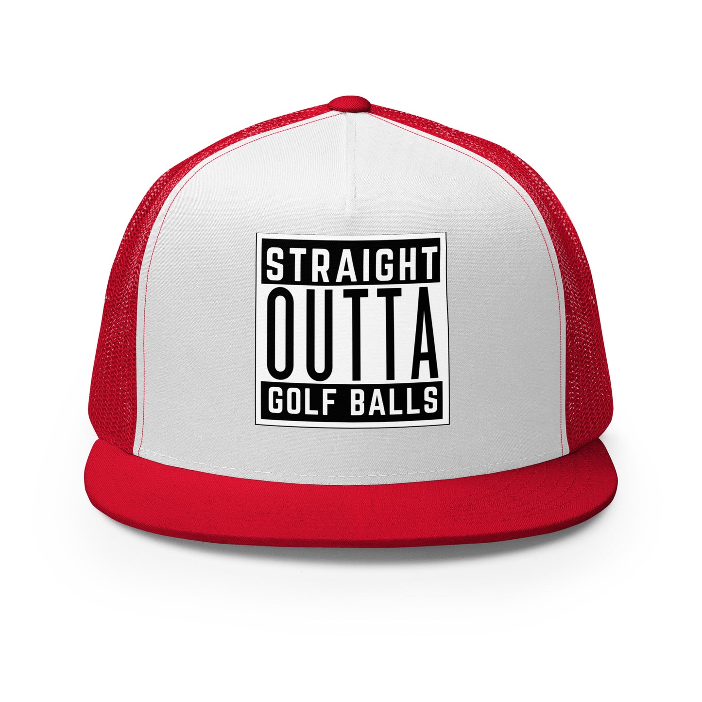 Straight Outta Golf Balls Trucker Cap