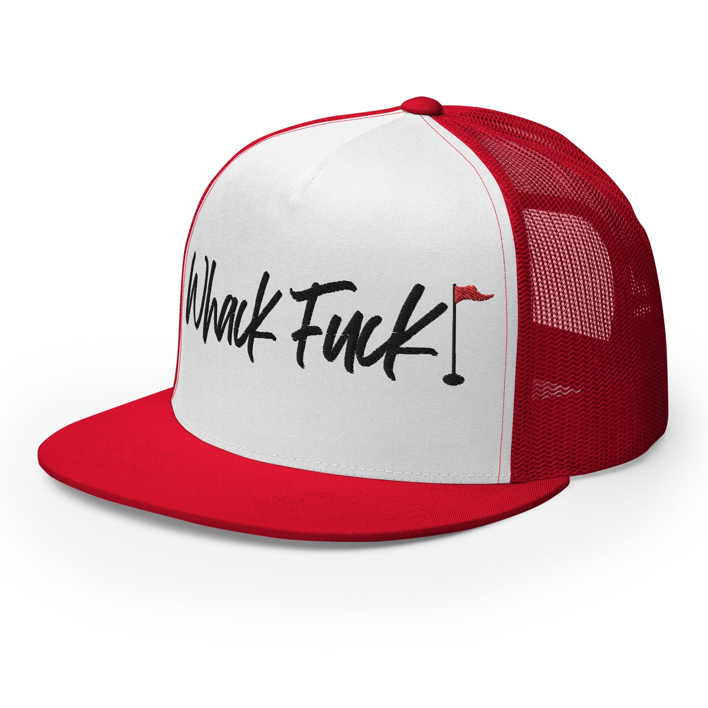 Whack Fuck Trucker Cap Black