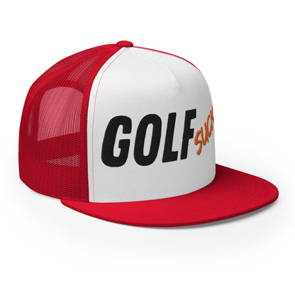 Golf Sucks Trucker Cap B/O