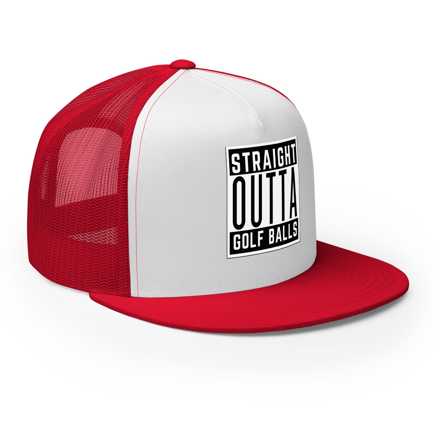 Straight Outta Golf Balls Trucker Cap