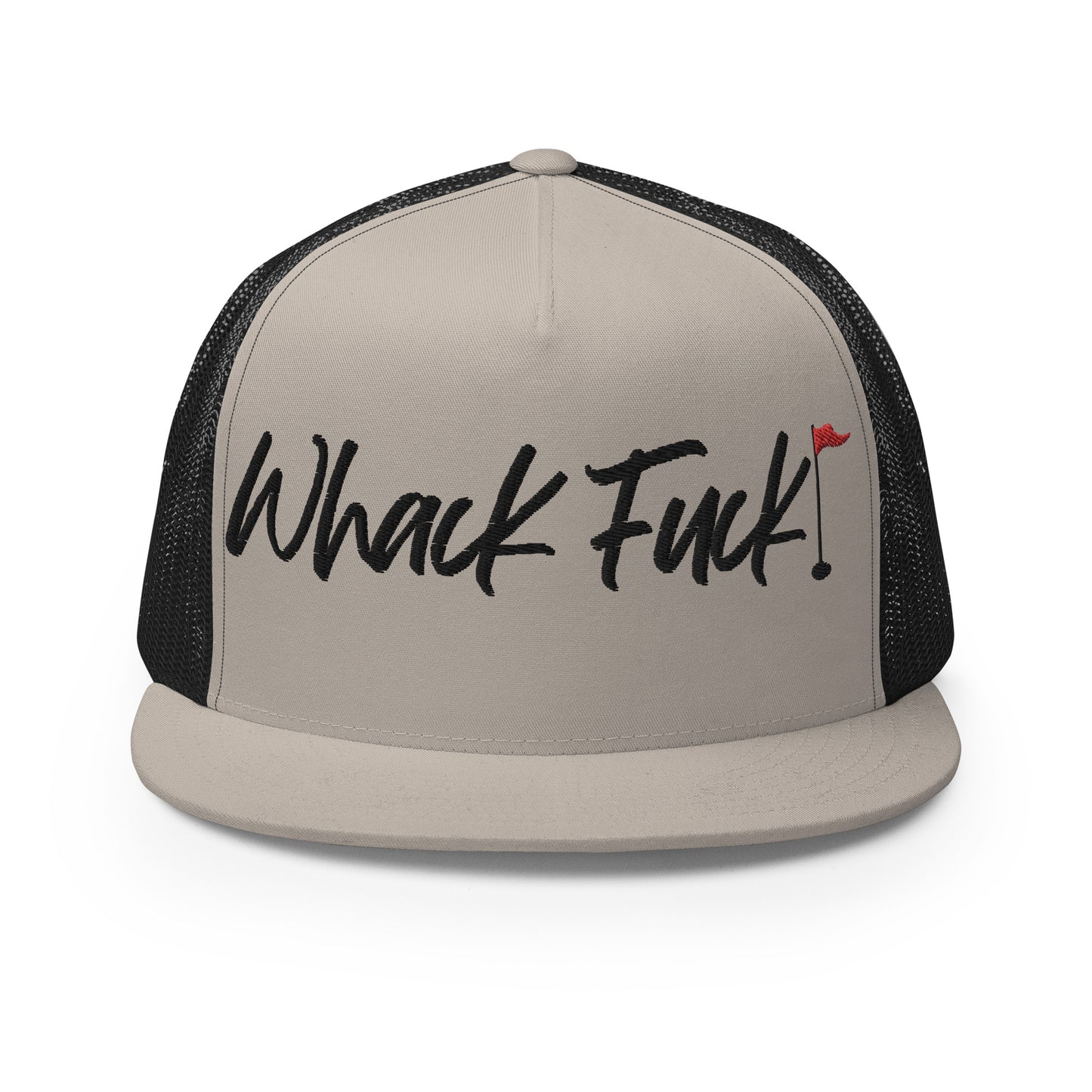 Whack Fuck Trucker Cap Black