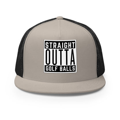 Straight Outta Golf Balls Trucker Cap