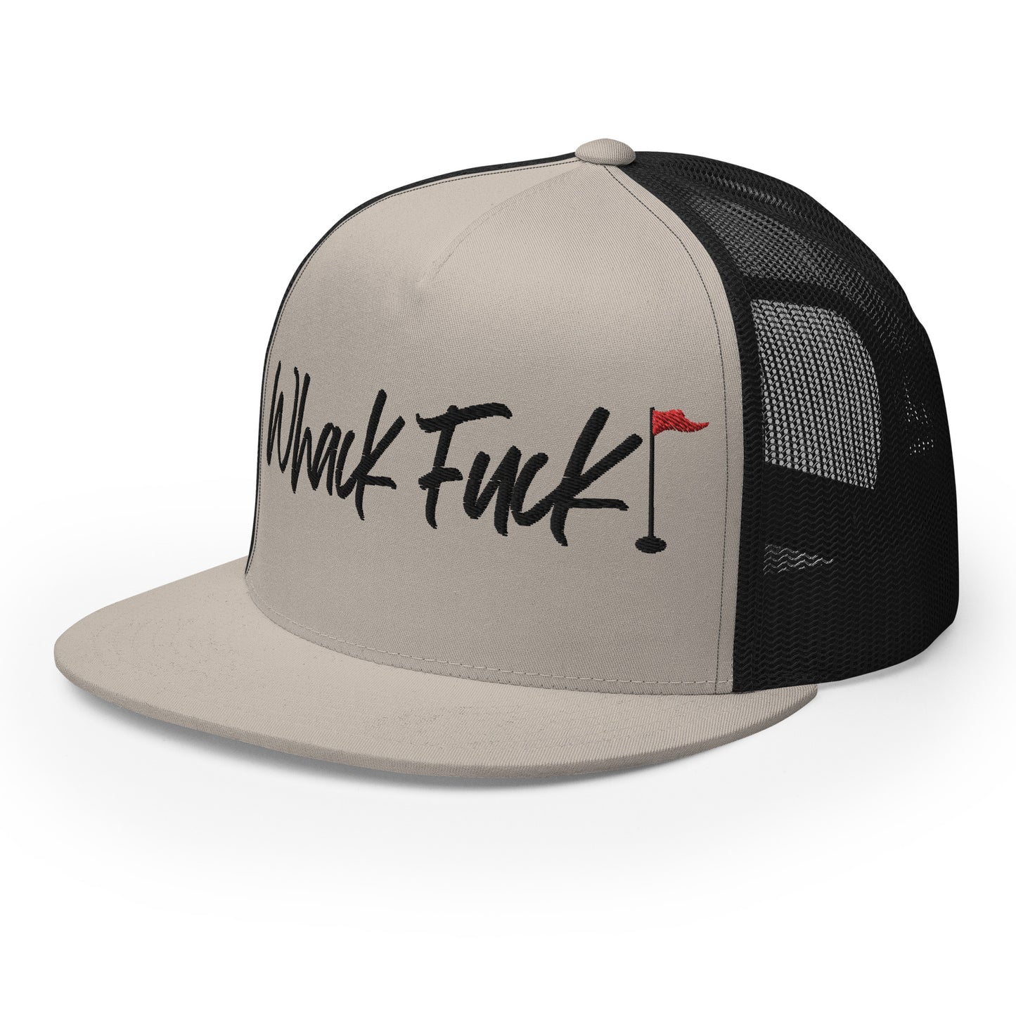 Whack Fuck Trucker Cap Black