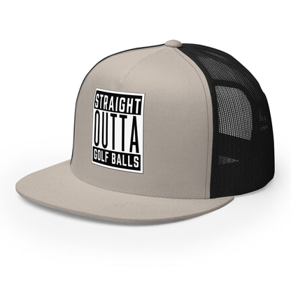 Straight Outta Golf Balls Trucker Cap