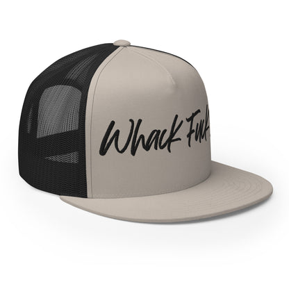 Whack Fuck Trucker Cap Black