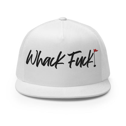 Whack Fuck Trucker Cap Black